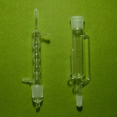 150ml,Glass soxhlet extractor,Allihn condenser and body,lab glassware