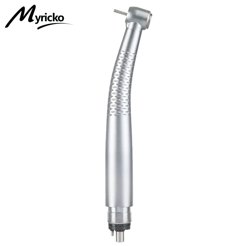 Dental 5 Led High Speed Handpiece Five Lights Push Button Dental High Speed Handpieces Ceramics Bearing Dentist Turbine