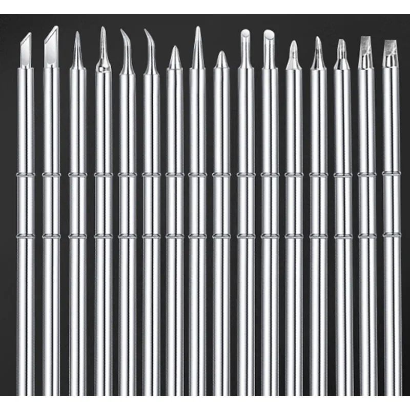 T12 لحام لحام الحديد نصائح BCF1/B2/BC2/BC3/B/BCF2/BCF3/BL/C1/C4/D4/BC1/D24/D52 نوع الحديد تلميح ل هاكو FX951 STM32 OLED
