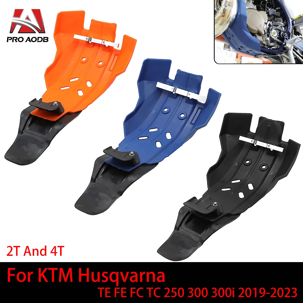 Motorcycle Engine shield Frame Protector Cover Guard Skid Plate For KTM EXC XCF SXF XC-F SX-F 250 350 For Husqvarna FE FC TE TC