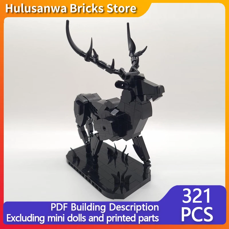 

Creators Animal Series Model MOC Building Block Cervus Elaphus Modular Technology Gifts Holiday Assemble Children Toys Suit