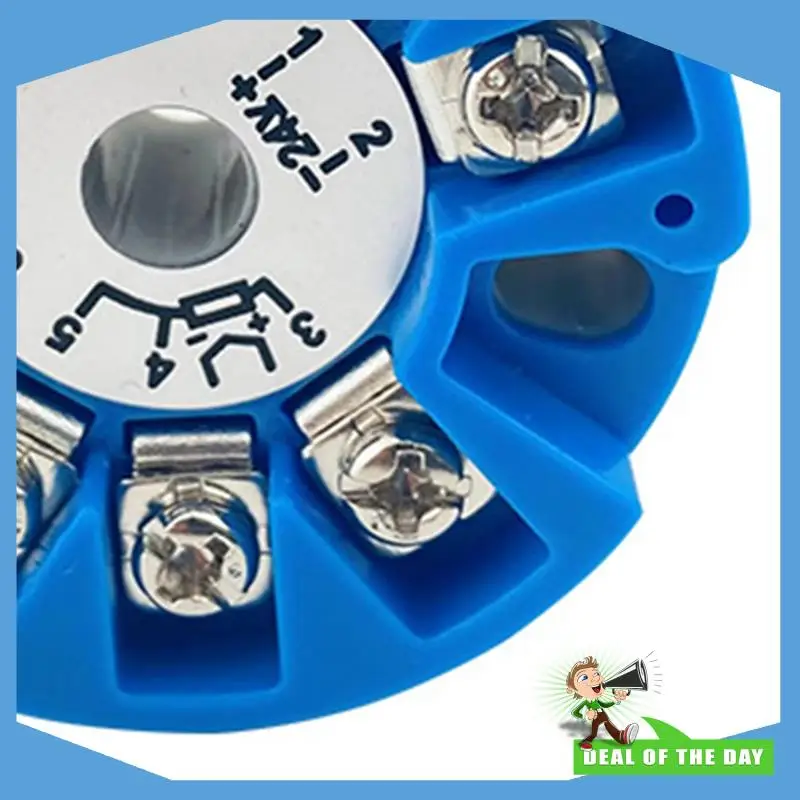 24-Hour Delivery Industrial 4-20Ma PT100 Sensor Temperature Transmitter K-Type Thermocouple Smart Digital Module