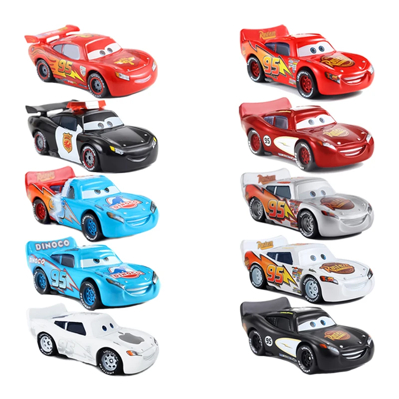 Cars 2 Pixar Car 3 Cars 1 Generation Red Lightning McQueen Racing Family Aircraft Storm Die Cast Metal Alloy Toys Gifts