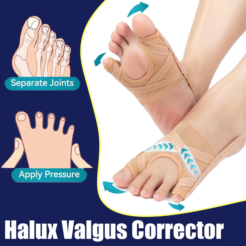 Halux Valgus Corrector Foot For Toes Separator Haluksy Bunions Hallux Valgus Toe Spreader Toe Separators Toe Corrector Bunion