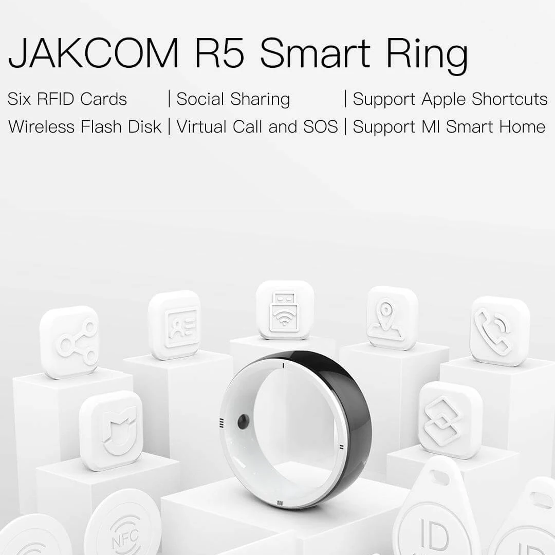 

Смарт-кольцо JAKCOM R5, 6 смарт-карт с радиочастотной идентификацией для IOS и Android