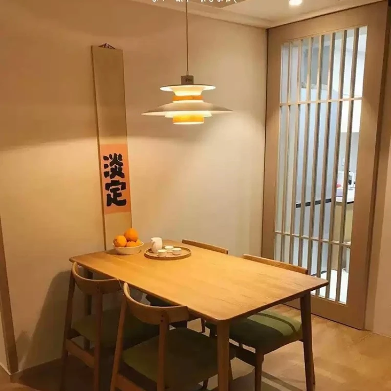 

Restaurant chandelier Japanese wabi-**** wind bar table light designer flying saucer light medieval high-end small chandelier