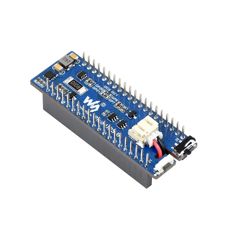 Light Snow Raspberry Pi Pico UPS Uninterruptible Power Supply Expansion Board with 600mAh Lithium Battery Module for