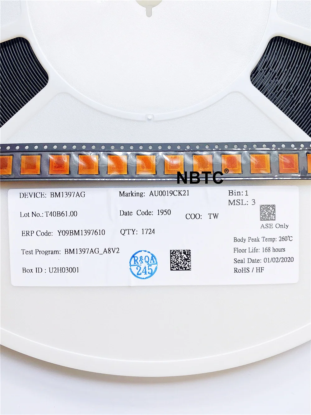 100% Новый оригинальный BM1397 BM1397AG BM1397AI/BM1397AH/BM1397AD одинаковое использование для ремонта Antminer S17/T17/S17Pro S17 + T17 + ASIC чип