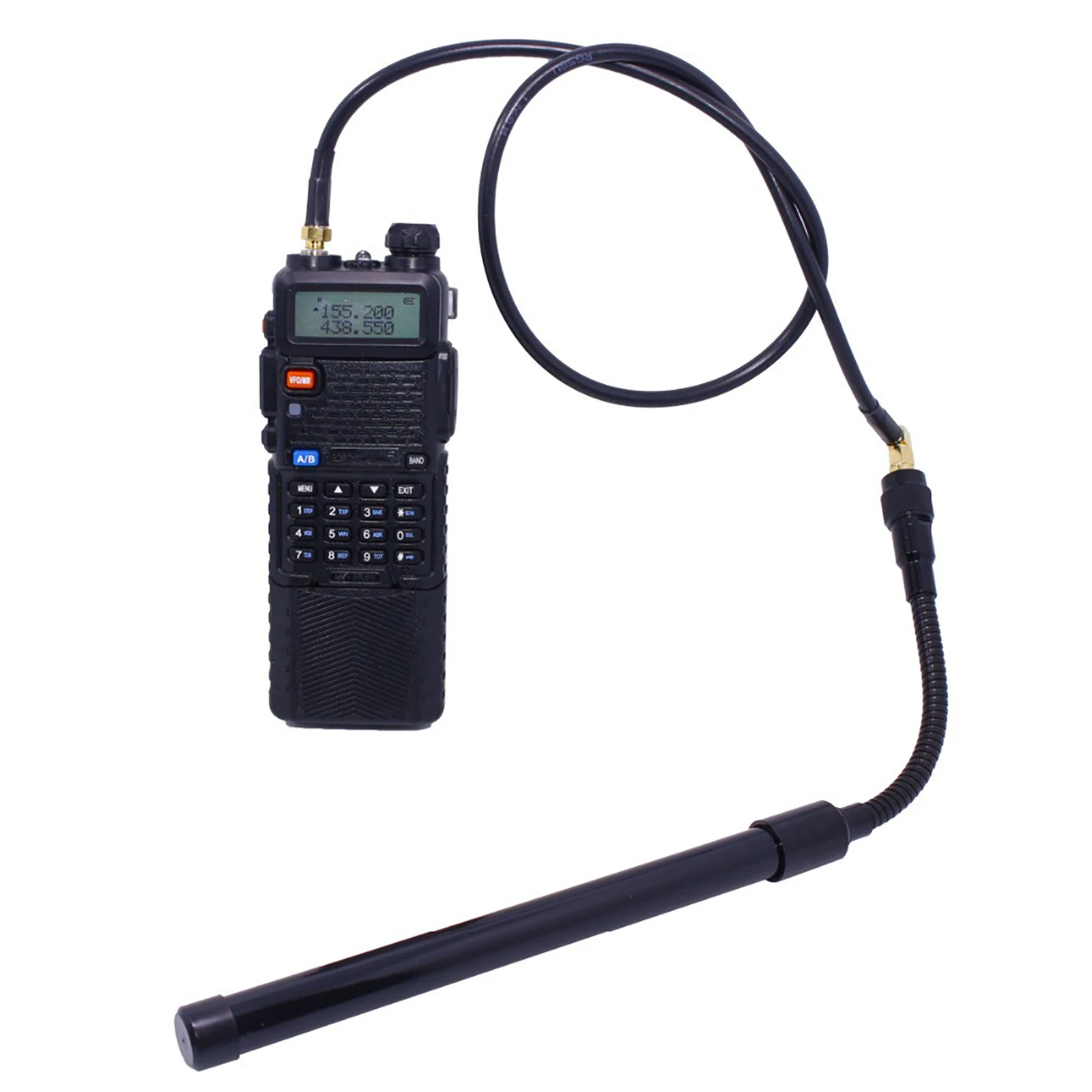 1Pc 60cm 안테나 연장 케이블 Baofeng UV-5R UV-82 UV-9R 워키 토키 액세서리 용 SMA 남성-여성 라디오 동축 케이블