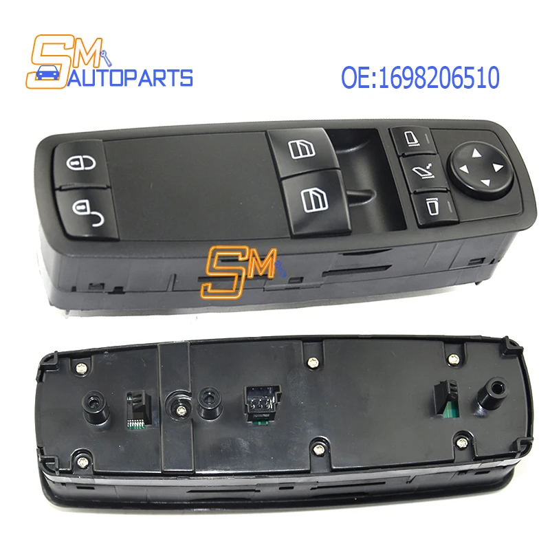 High Quality 1698206510 A1698206510 Power Master Window Control Switch For Mercedes-Benz W169 A160 A180 W245 B200