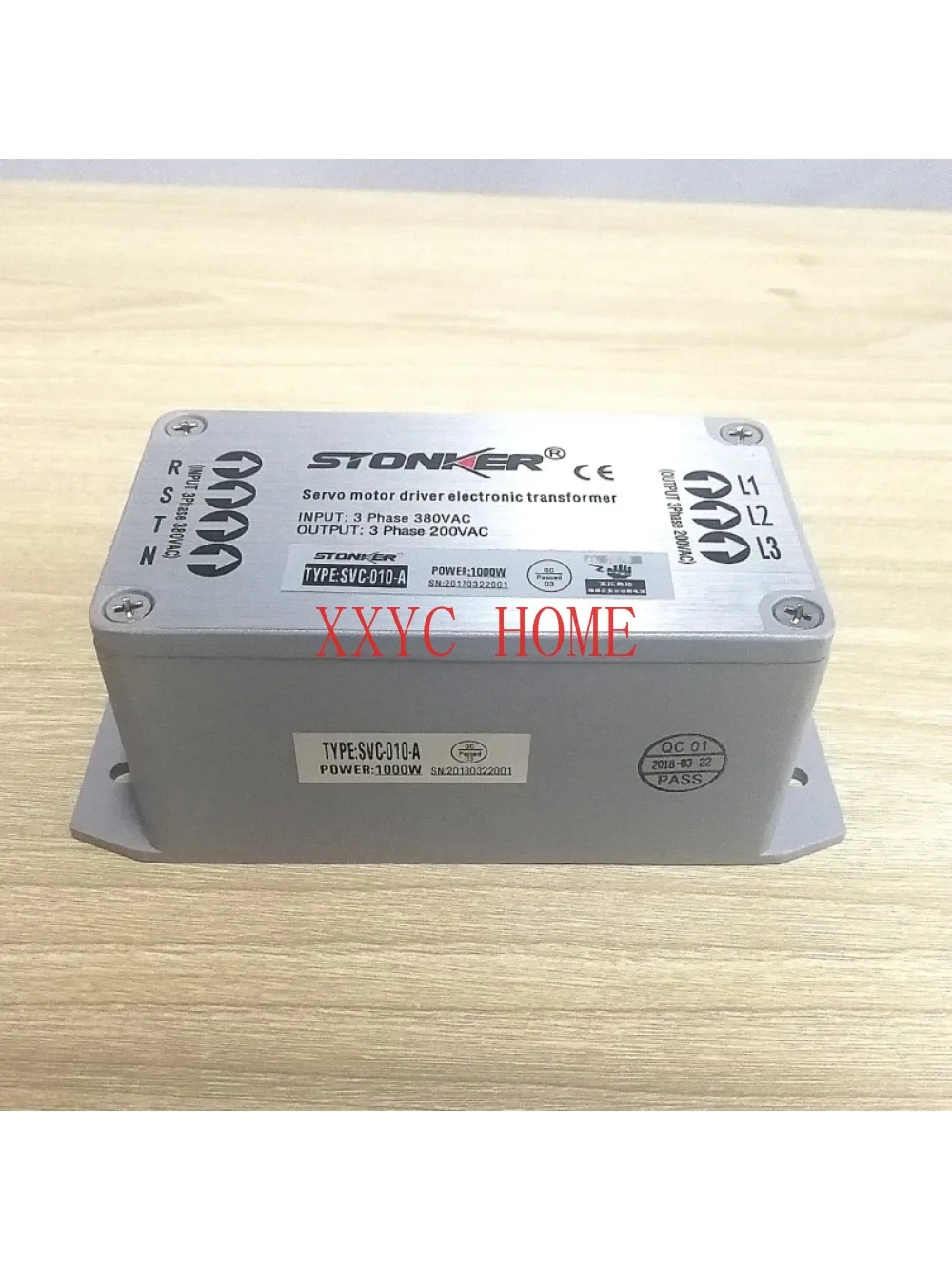 High Quality Electronic 3 Phase 380V to 220V Transformer Price Cheap Power Supply for 1kw Servo Motor Drive SVC-010-A Original