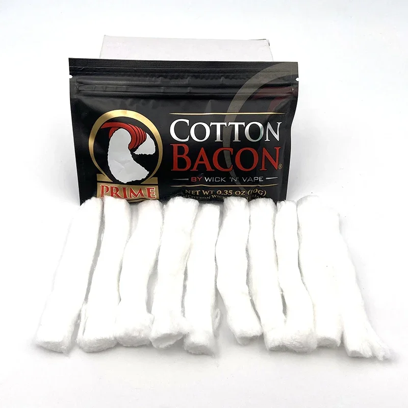 Vape Cotton Bạc Vàng Cotton Bacon Thủ V2 Cho RDA RTA DIY Bấc Cuộn Dây Atomizer Xe Tăng Đầu Đốt Vape Thuốc Lá Điện Tử Phụ Kiện