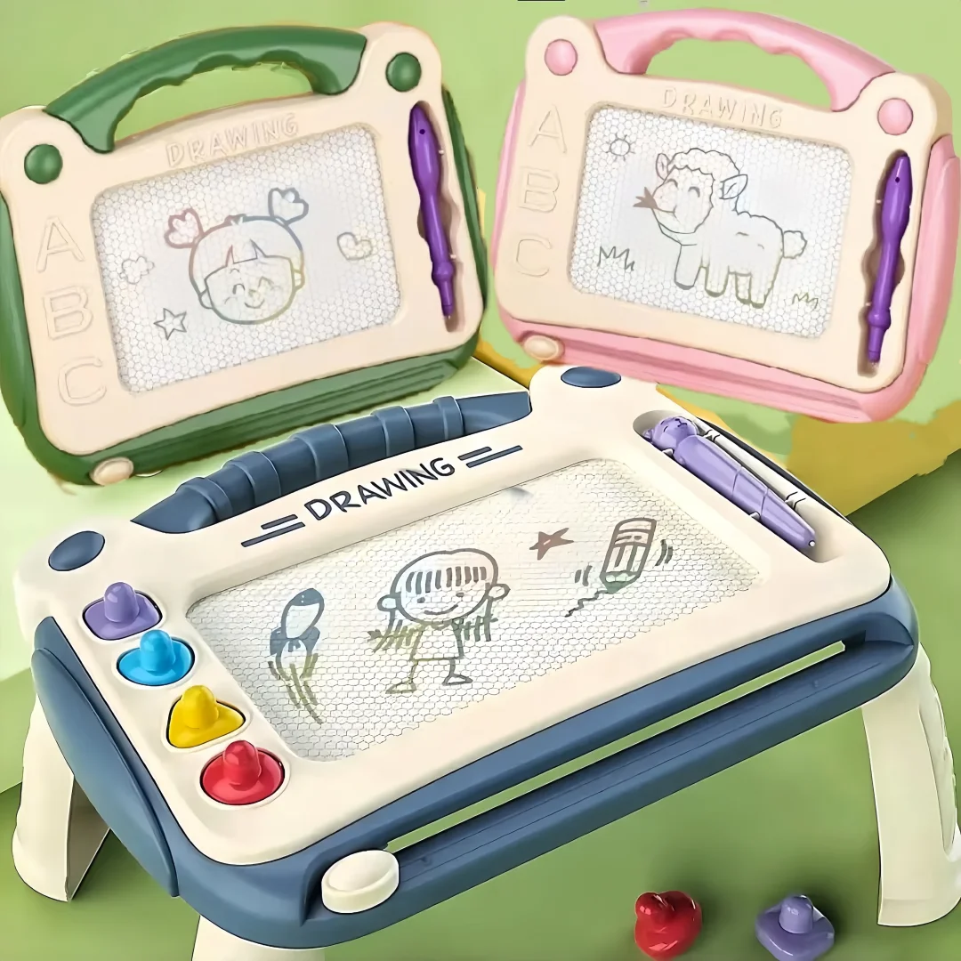 Magnetic Drawing Board Colored Graffiti Magic Eraser Writing Board Kid's Graffiti Board Art Office Educational Drawing Tool