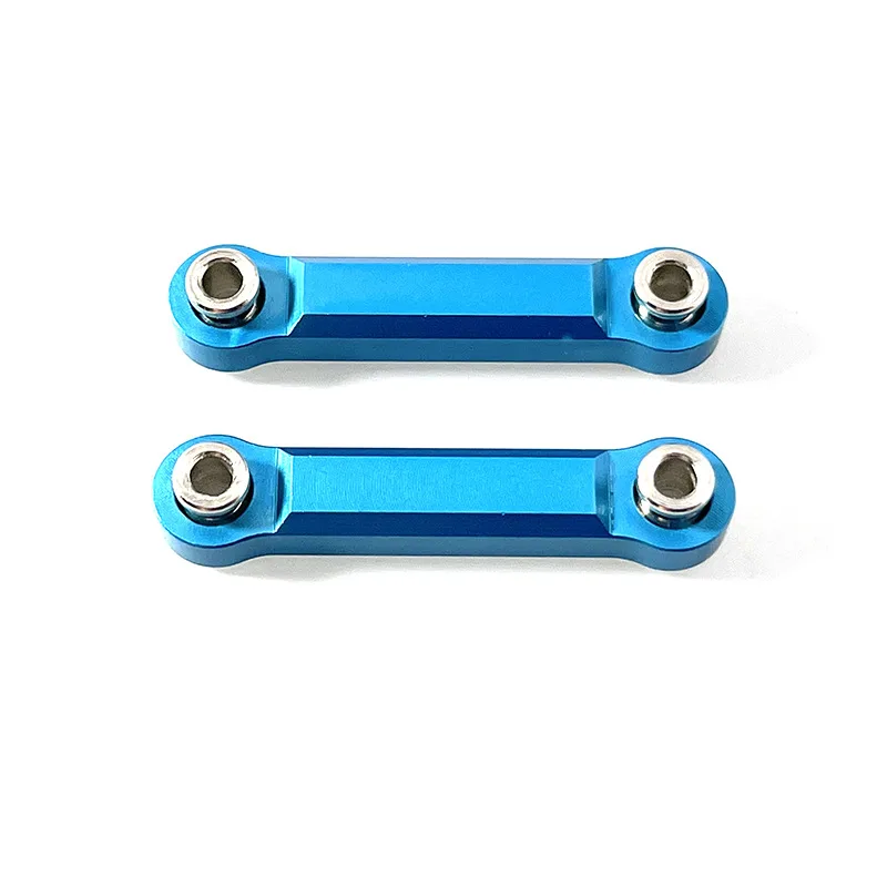 MJX 1/14 14301 14302 Metalowe części zamienne do układu kierowniczego - aluminiowy zestaw przednich drążków kierowniczych do samochodów RC, zamienne drążki kierownicze
