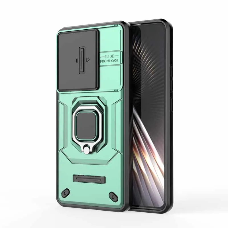For POCO F6 Case Slide Lens Camera Armor Cover for Xiaomi Poco F6 F 6 X5 X6 F5 C65 C75 M6 Pro 4G Back Coque Redmi Turbo 3 Fundas image 2