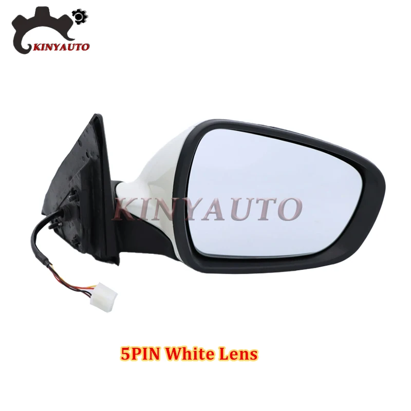 For BAIC Senova X35 Side External Rearview Rear view Mirror Assembly Assy INCL Lens Turn Signal Light Shell Frame Cover Holder