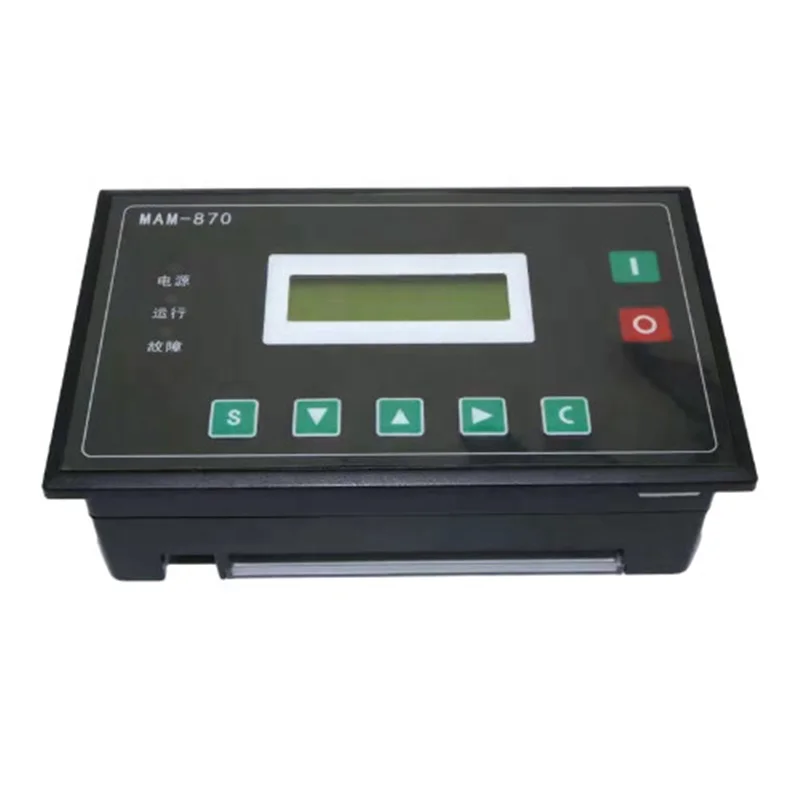 Screw Air Compressor Control Panel Eletronic PLC Controller MAM-870 MAM870 with pressure and temperature sensor