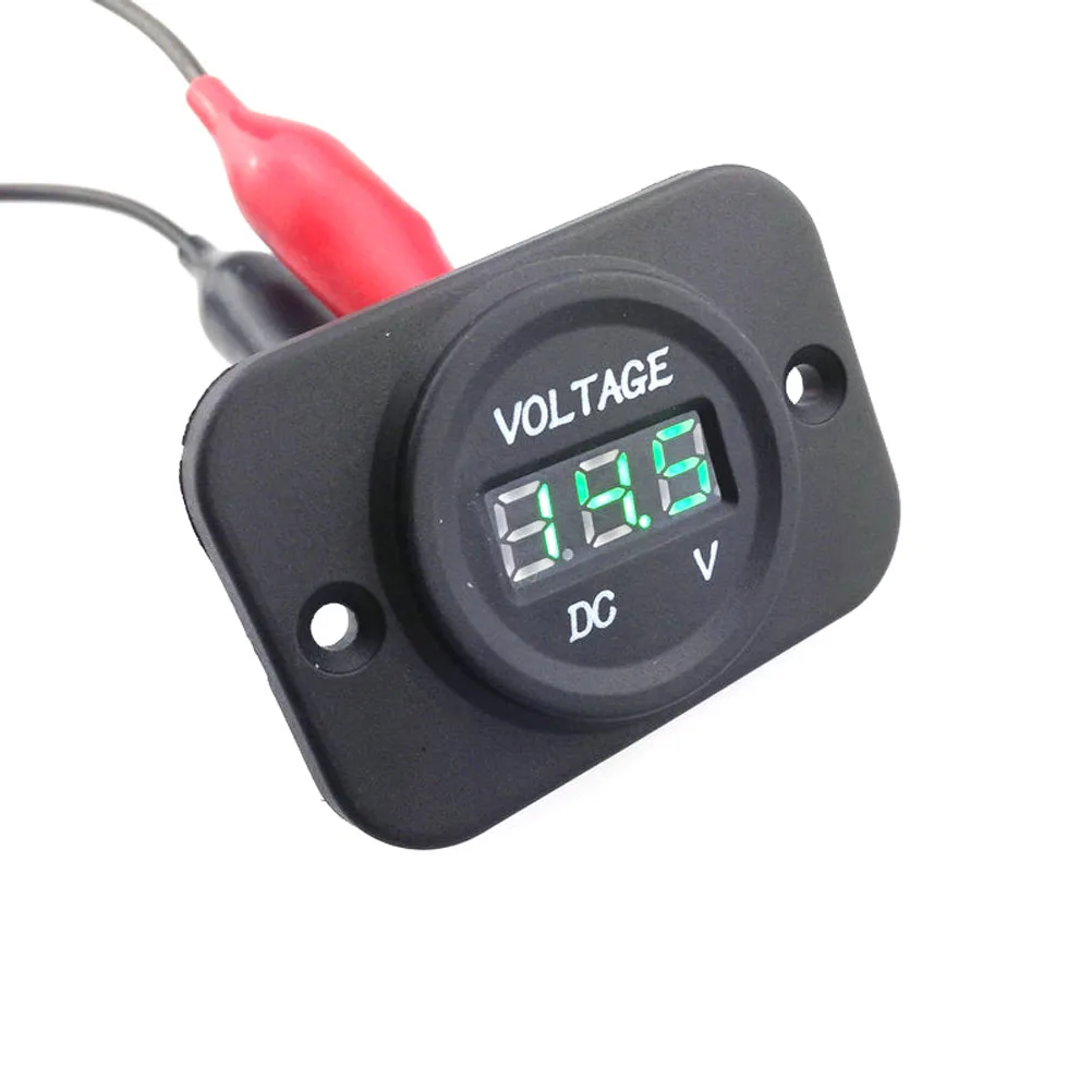 

LED digital voltmeter LED voltage meter LED DC voltmeter Car voltmeter DC voltage meter