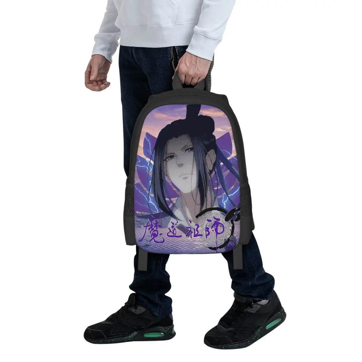 

Jiang Cheng Mo Dao Zu Shi Student Backpack School Bag Hiking Travel Daypack for Boys Girls Fashion Bookbag Shoulder Bags