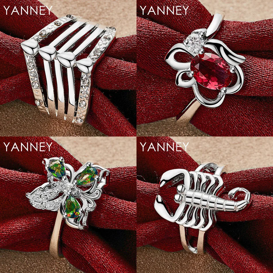 

925 Sterling Silver 7/8/9/10 Delicate Butterfly Geometric Ring Women's Party Wedding Accessories Gift Jewelry