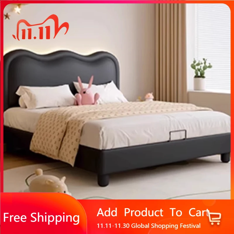 

Mobile Bedroom Massage Bed Frame Luxury Modern Baby Children Multifunctional Girls Bed Sleeping Muebles Lounge Suite Furniture