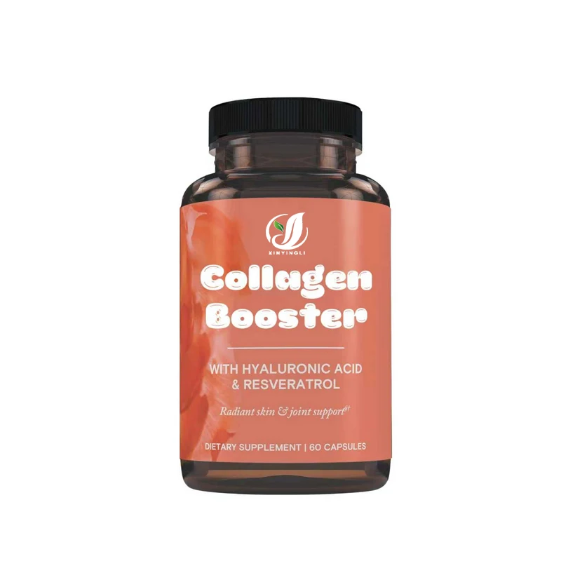 

Коллагеновый бустер, добавка с коллагеном для ухода за кожей и здоровья суставов, 60 капсул (30 порций)
