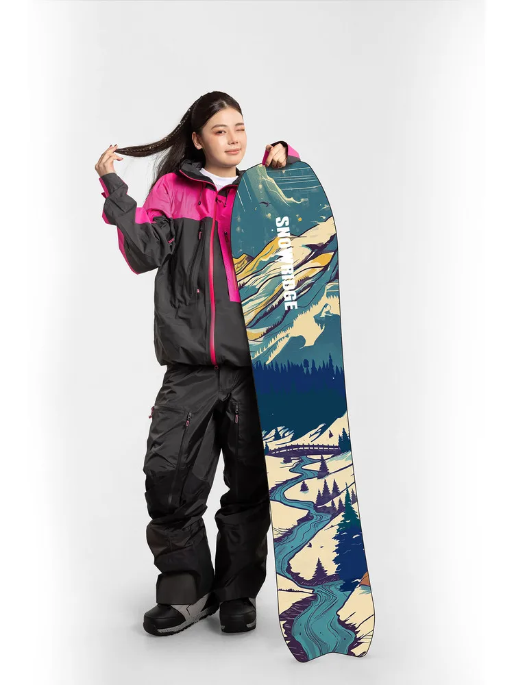Freeride Powder Snowboarding Powder From China With Wide Waist