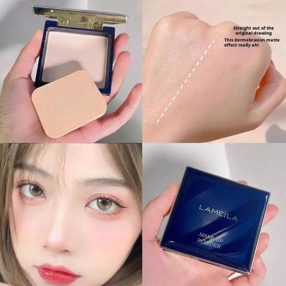 Clear Setting Powder Oil-Control Face Cosmetics Powder Matte Setting Pressed Powder Pores Invisible Natural Maquillaje