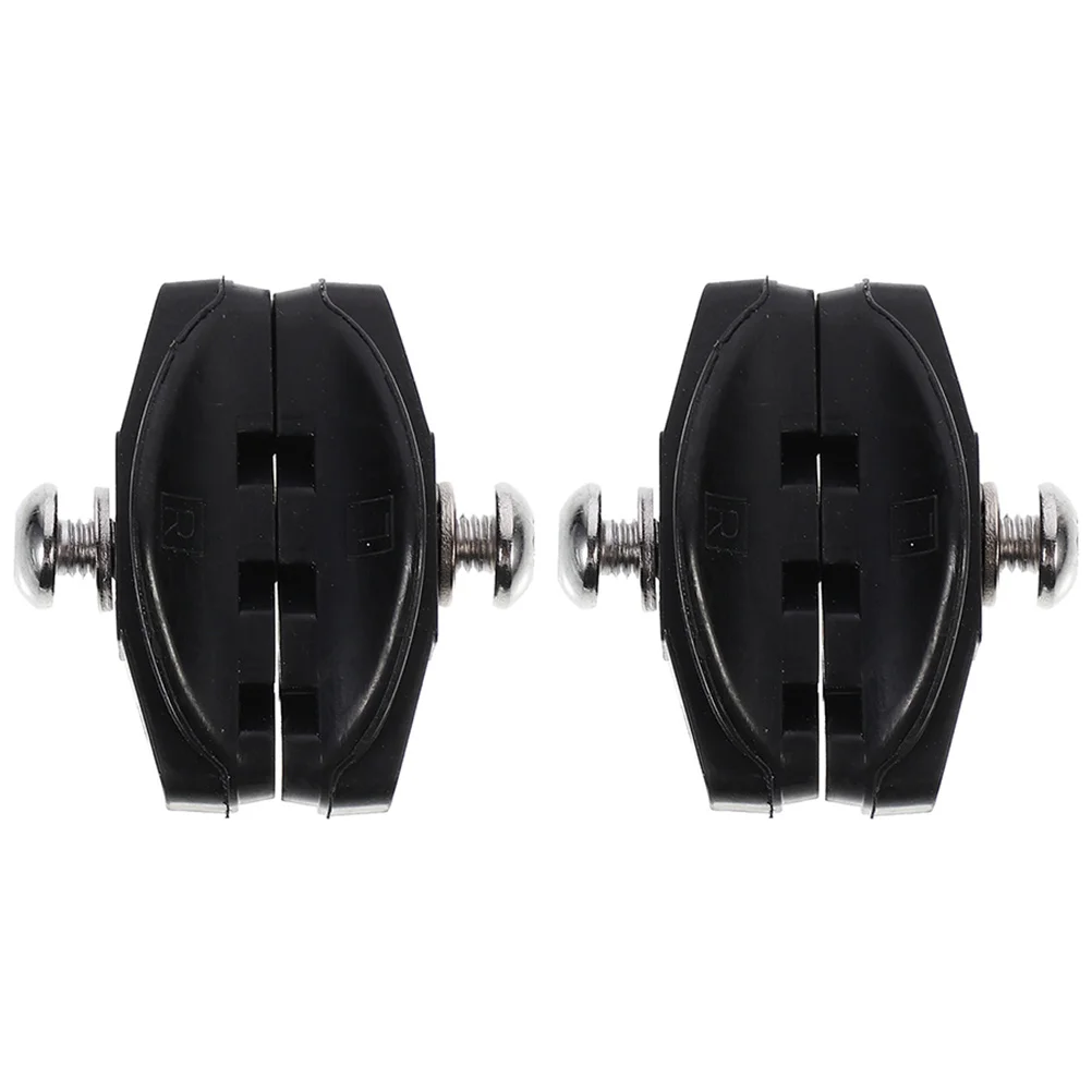 

2 Pairs Bike Brake Pads Disc Blocks Cycling Caliper Silent Wear Resistance Good Braking Effect Smooth Comfortable Safe Stable