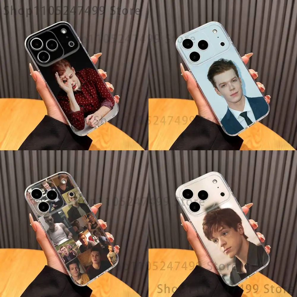 

C-Cameron M-Monaghan Phone Case For iPhone 17,16,11,15,13,14,12,Air,Mini,Plus,Pro,Max,Plus,E Clear Soft Shell