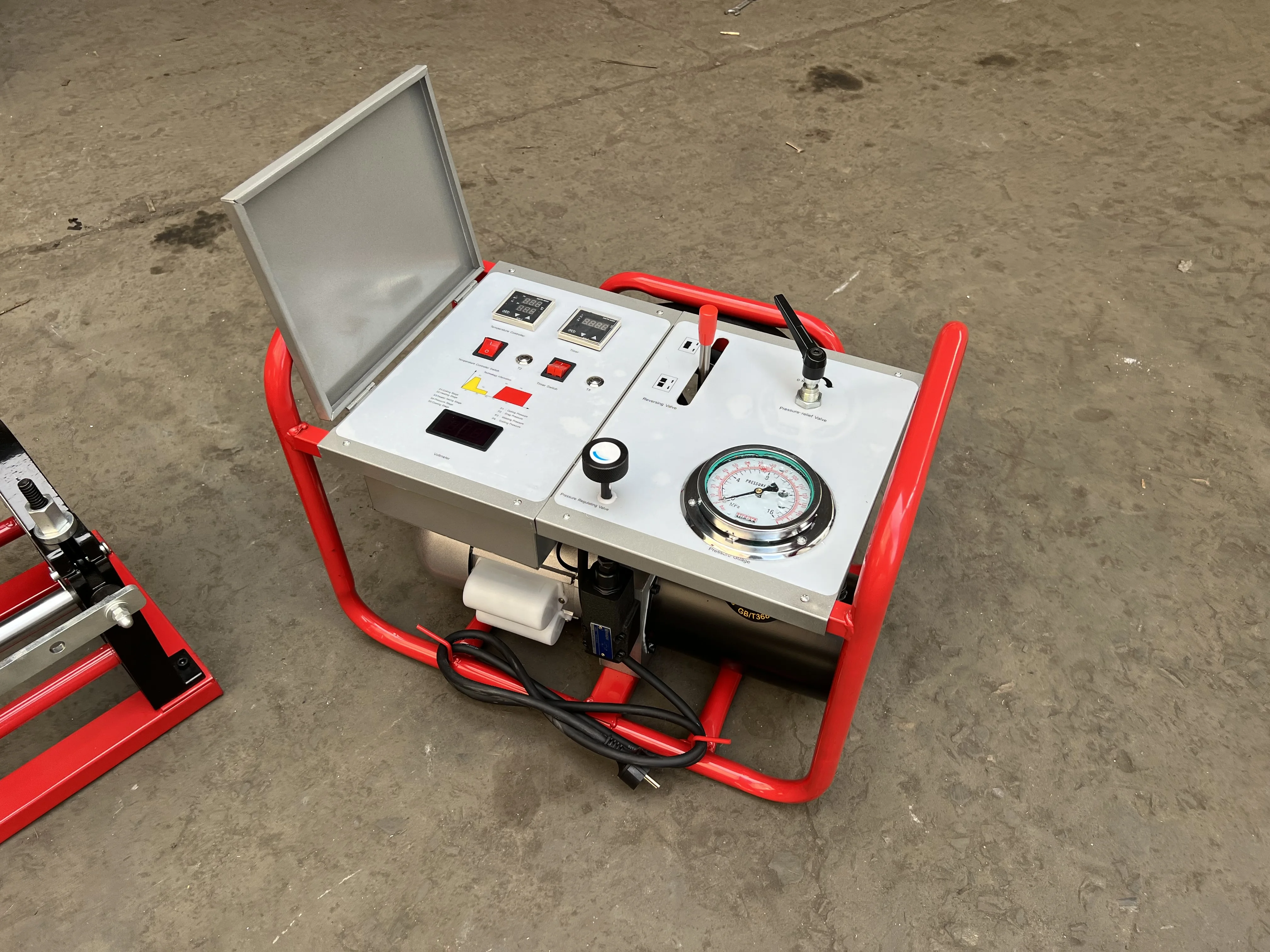 315mm Polyethylene Hydraulic Semi Automatic Butt fusion Hdpe Pe Pipe Welding Machine for Polypropylene