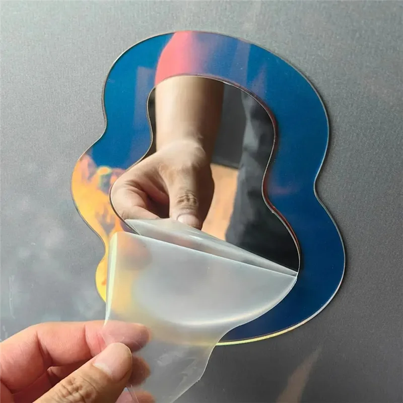 School Locker Mirrors Acrylic Locker Mirrors With Magnetic Backing Locker Accessories Mirrors Personal Makeup Mirrors-ABGL