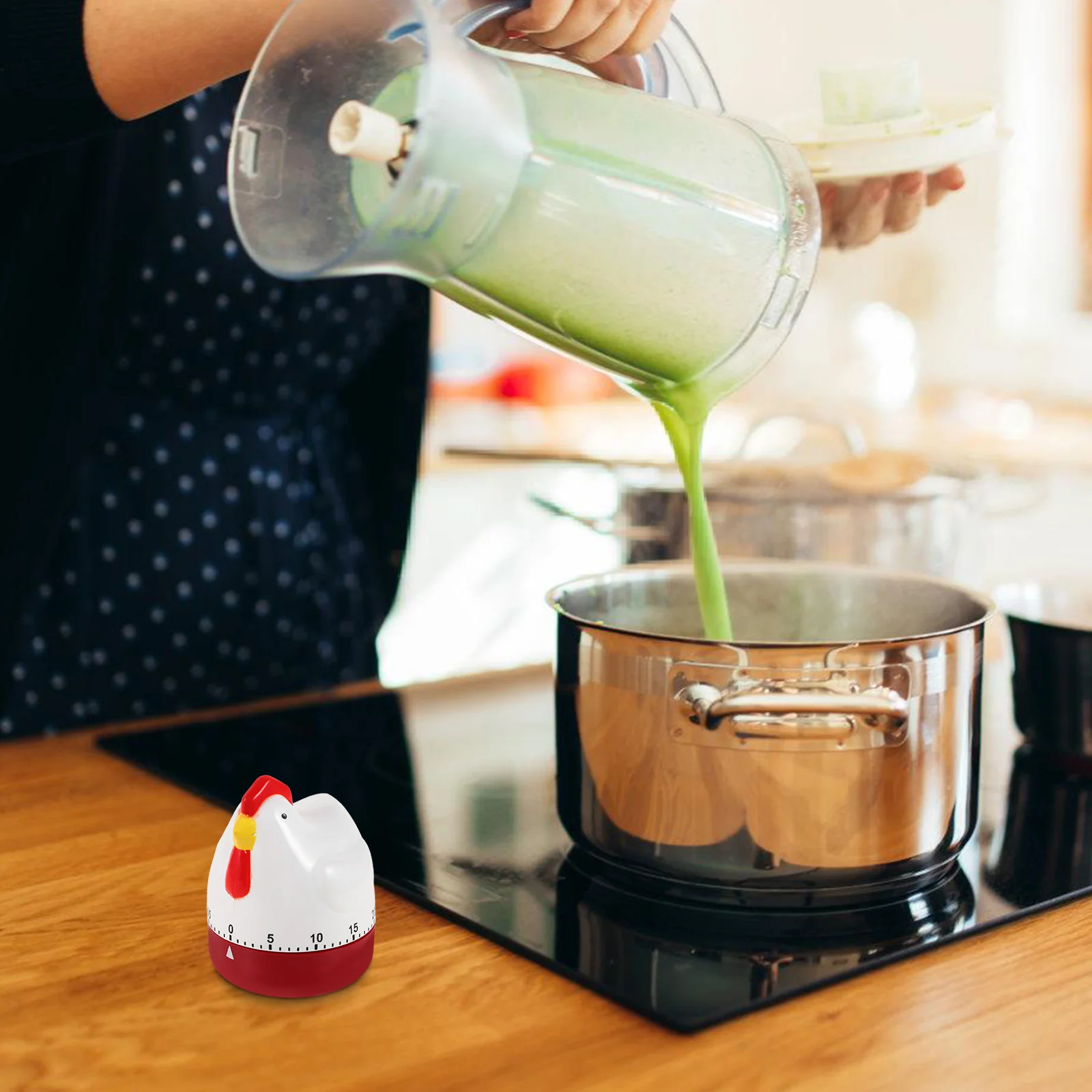 Digitaler Wecker, Küchentimer für Kinder, Kunststoff, Backen, Huhn, Mechaniker, Werkzeuge, Studium