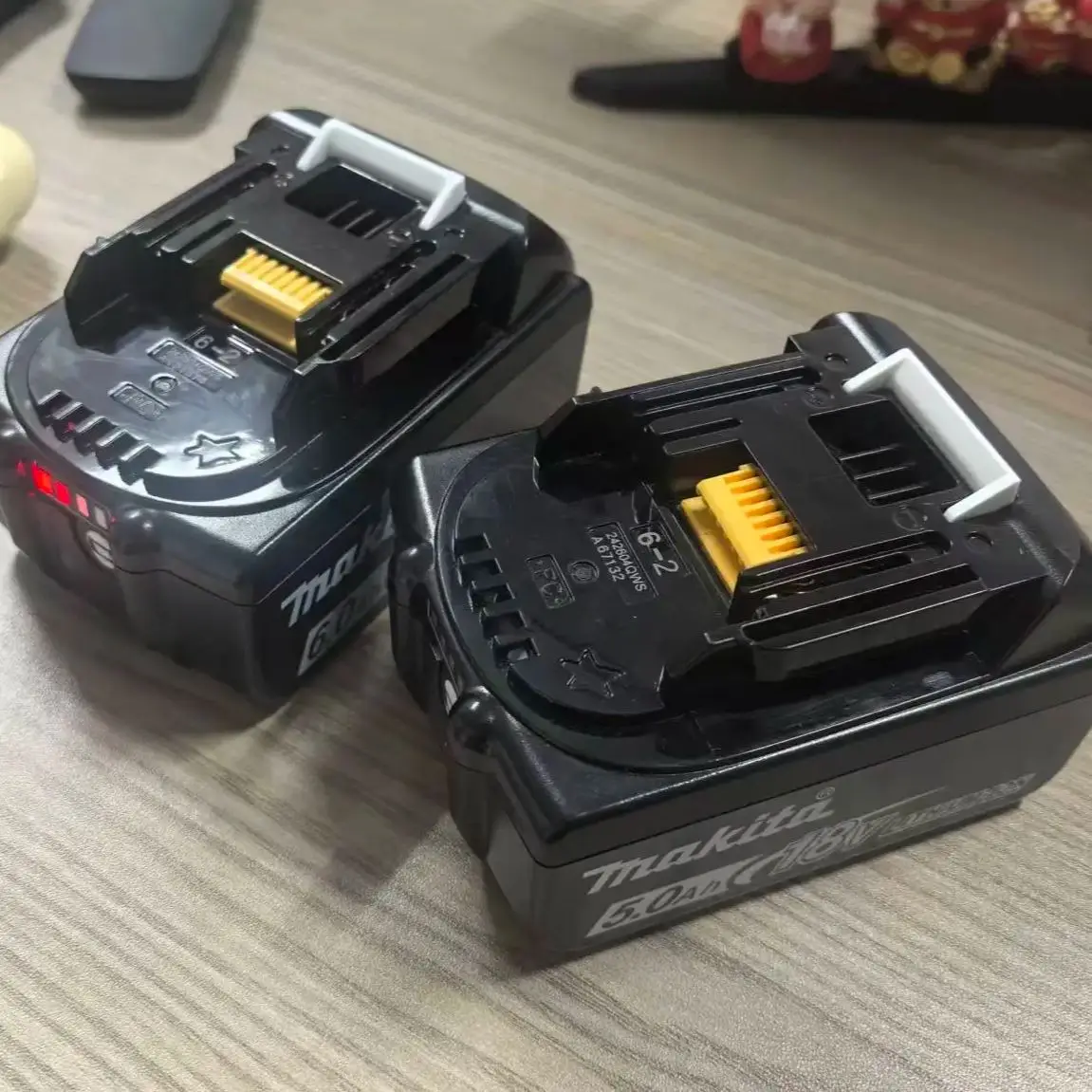 

18V Battery - 6.0Ah 5Ah Original Makita BL1830B BL1850B BL1850 BL1840 BL1860 BL1815 Compatible with DC18RC Fast Charging 100% Ne