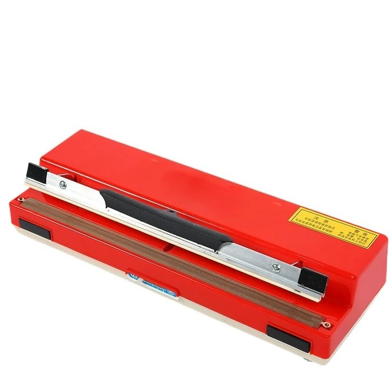 Desktop manual semi-automatic sealing machine Commercial packaging bag sealing machine Food bag Plastic bag Film sealing machine