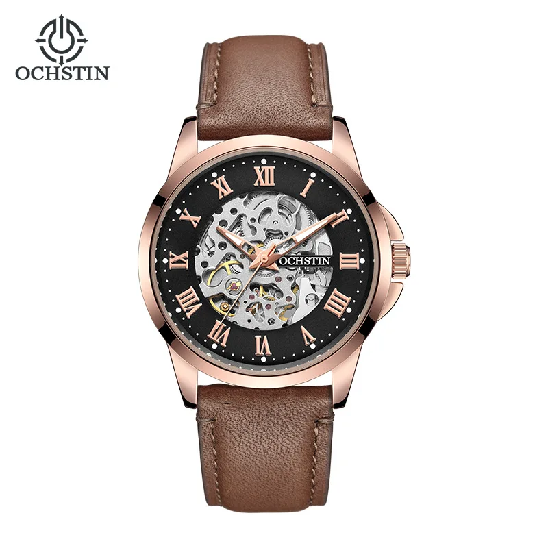 OCHSTIN brand new business and leisure dual-purpose waterproof automatic mechanical men's watch**
