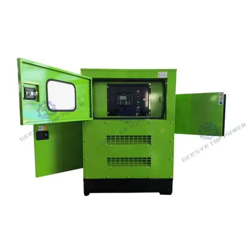 Four Cylinder 20kw 30kw 40kw Water Cooled Super Silent Generators Set with Engine Pump & Motor for Backup Power