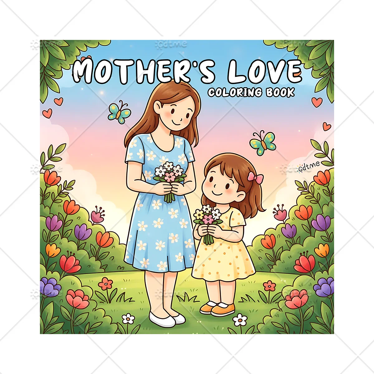 MOEDERLIEFDE Duidelijke, eenvoudige patronen Kleurboek voor volwassenen Schattig tekenboek Perfect cadeau voor feestjes en verjaardagen ﻿ - afbeelding 2
