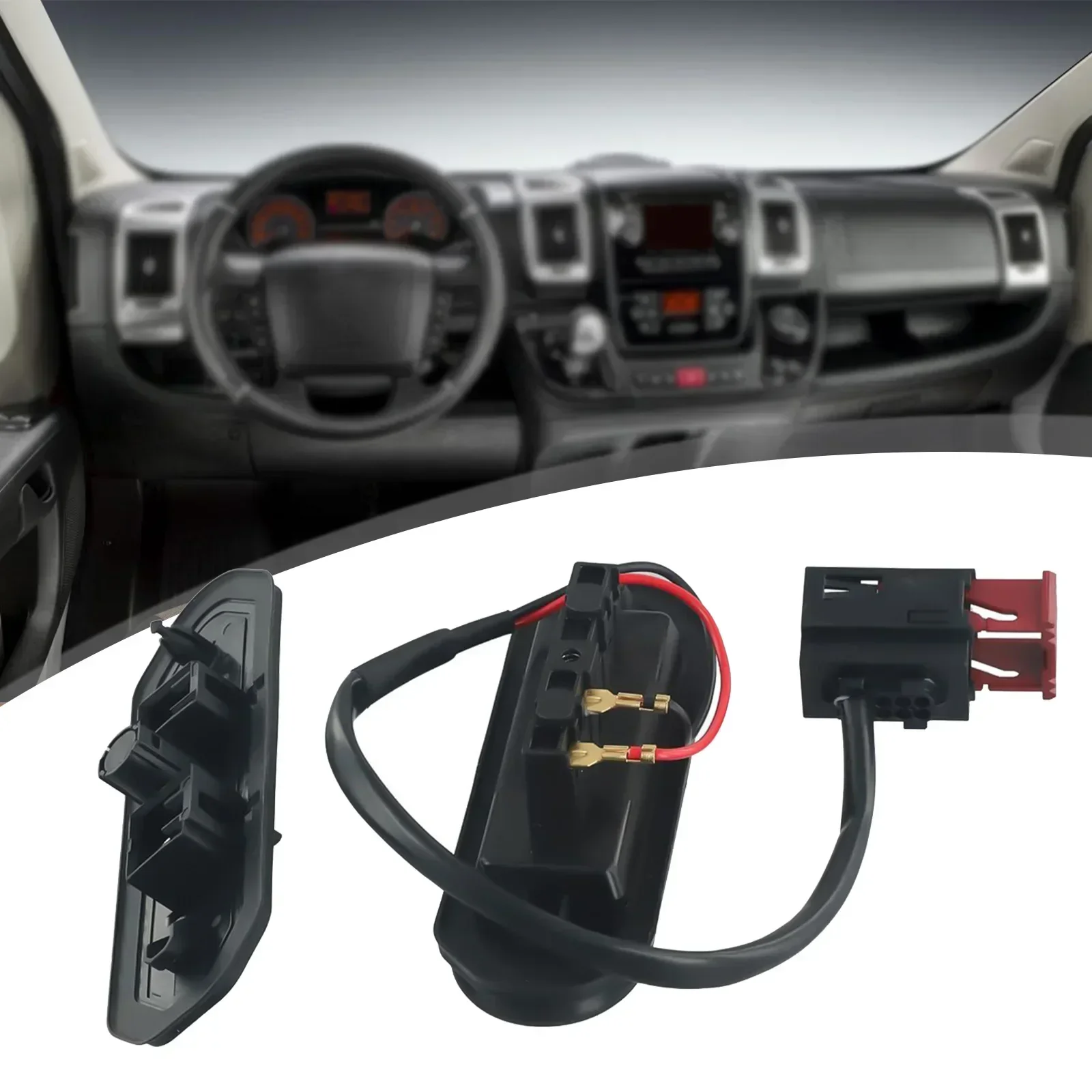 Car Door Sliding Switch With Contactor Sensor For Fiat/-Ducato/ Boxer 2Pin Switch/3Pin Contact Base Switches & Relays