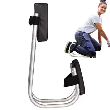 원예용 무릎 시트 조정 가능한 무릎 지지대 도구, 노동 절약형 보호 패드, 편안한 무릎 시트용 원예 도우미