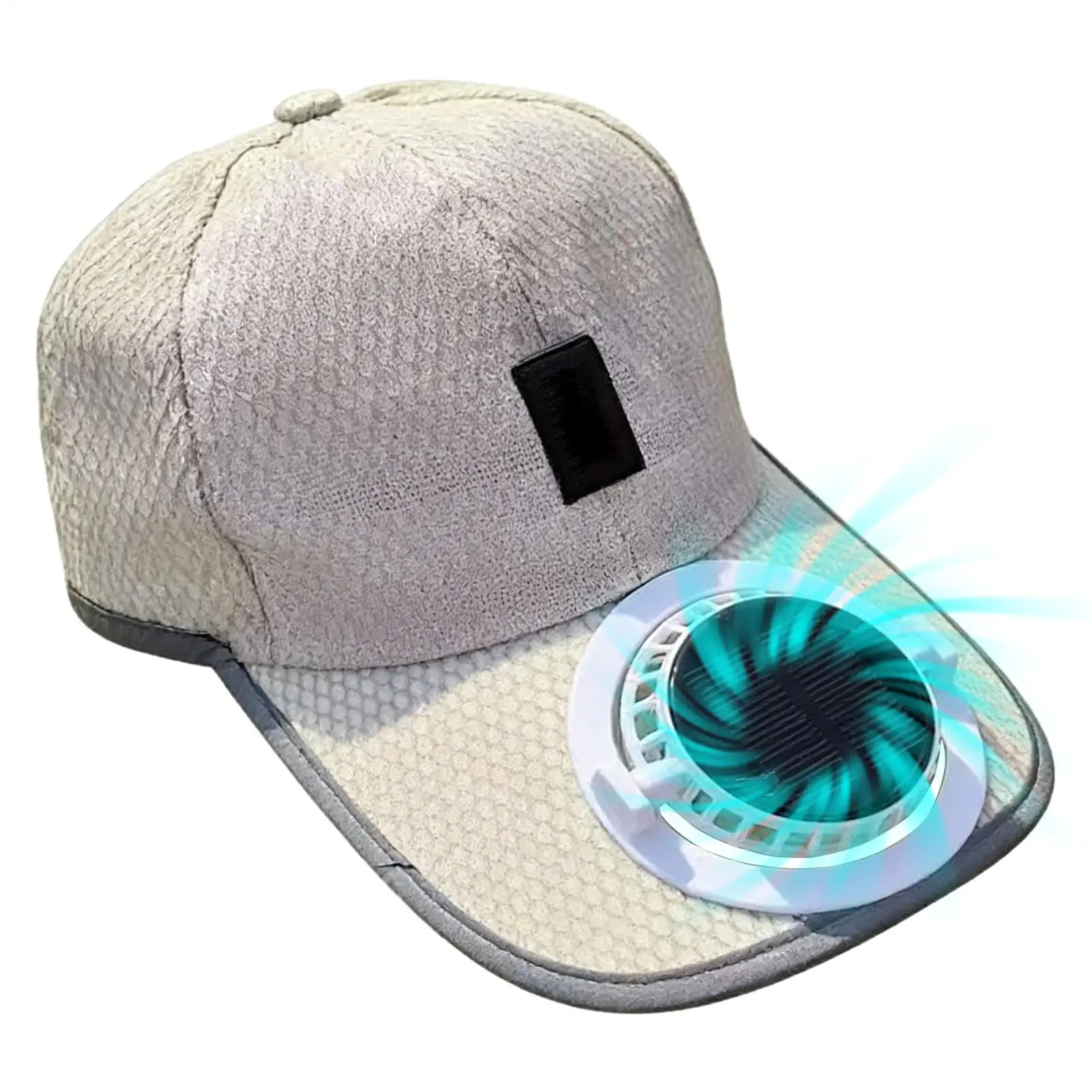 Hat with Fan 3-Mode Cooling Breathable Rechargeable Mesh Solar Sun Hats for Men for Outdoor Summer Beach Picnic Camping Hiking