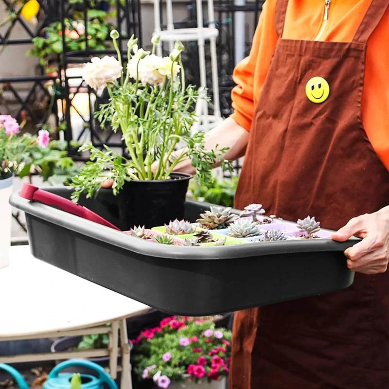 

Садовый аккуратный поднос в горшке, аксессуары для садоводства в помещении, большой стол для сочных растений