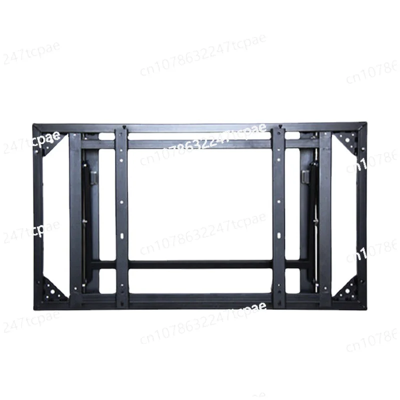 LCD splicing screen Hydraulic front maintenance bracket Video wall Embedded rebound stretching bracket