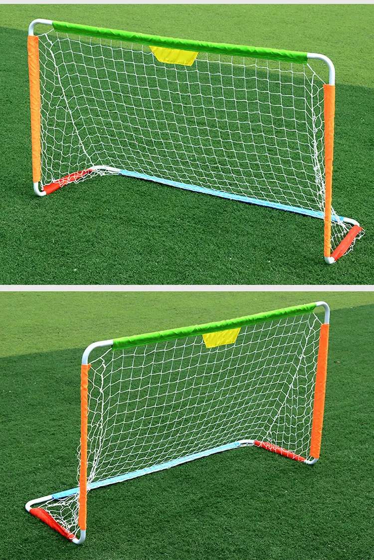 Obiettivi per l'allenamento del calcio Rete per rack pieghevole portatile portatile per bambini Allenamento per la famiglia Cancello da calcio per la scuola materna