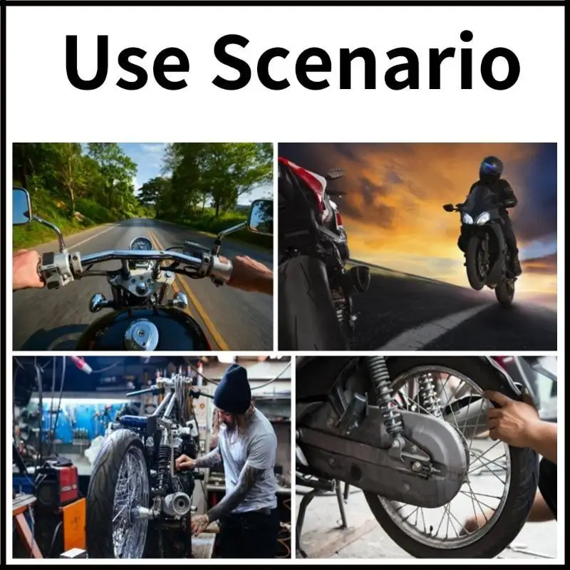 

Impacts Absorbing Motorcycle Front Cover, Aluminum Protective Gear, Suitable for Urban Riders Easy Installation