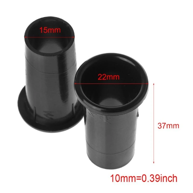 2Pcs Bass Reflexes Tube Bass Reflexes Air Tube Speaker Vent Convenient Installation 2-3 inches Inverter Speaker Vent