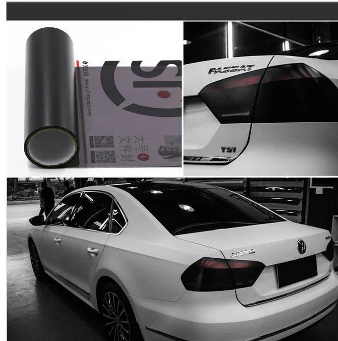 Auto Scheinwerfer Rücklicht Schutz Film Tönung Vinyl Film Auto Lampe Film Aufkleber Blatt Farbwechsel Rauch Matt Hinten Nebel Aufkleber