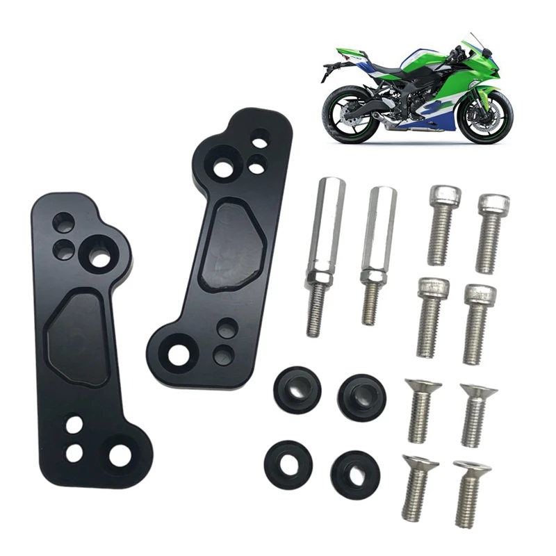 Motorcycle Modification Foot Pedal Motorcycle Backwards & Raise Pedal Kit For KAWASAKI ZX4R ZX25R ZX 4R 25R ZX4RR image 3