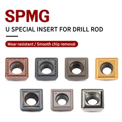 SPMG/SPGT/SPGG05 06 07 09 11 14 lama per trapano violento veloce KT930S YZ15TF YZ735 YZ6020 H05 utensile da taglio CNC con inserto per tornitura in metallo duro