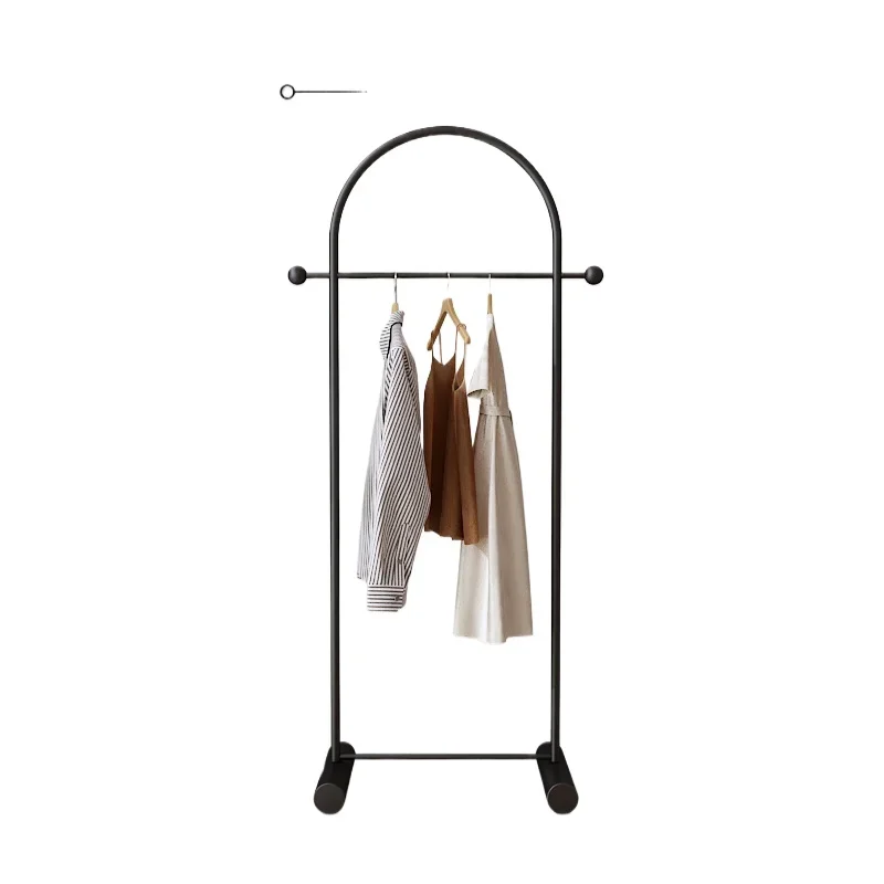 Nordic Style Indoor Clothing Store Hanging Rack Simple Home Hanging Rack Floor-to-ceiling Bedroom Corner Coat Rack